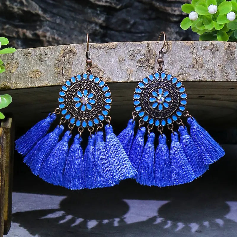 Bohemian Blue Earrings 24-0090