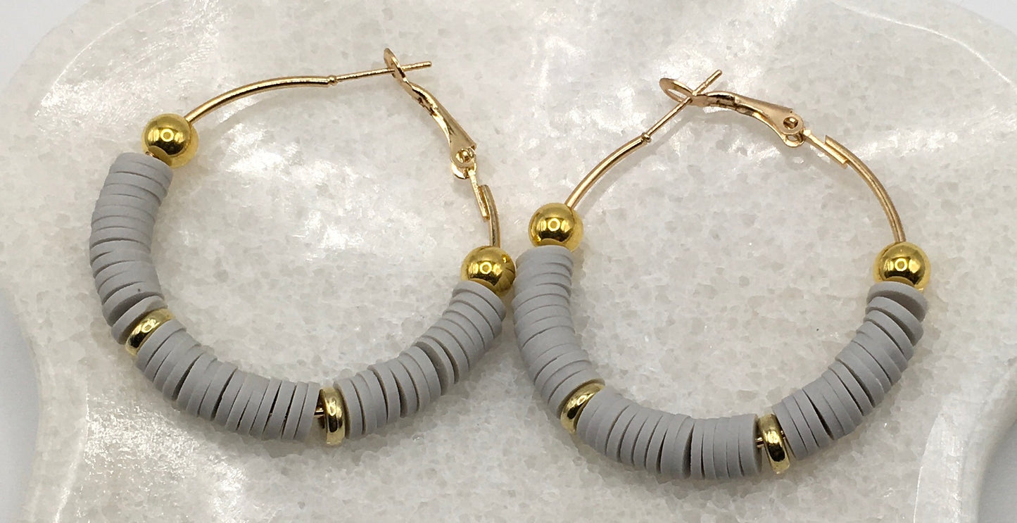 Gold Color Hoop Earring 24-0015