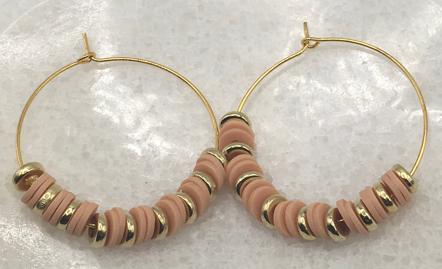 Gold Color Hoop Earring 24-0017