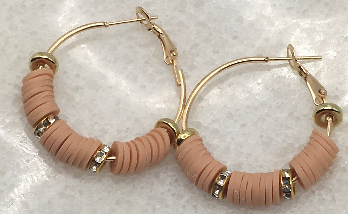 Gold Color Hoop Earring 24-0030