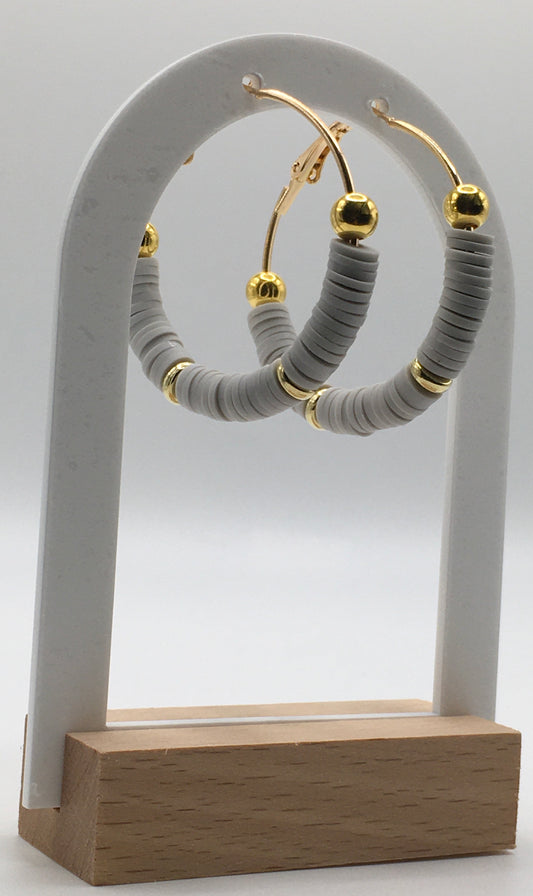 Gold Color Hoop Earring 24-0015