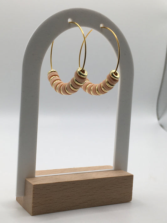 Gold Color Hoop Earring 24-0017