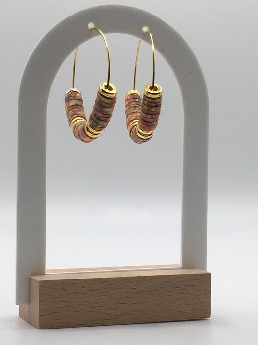 Gold Color Hoop Earring 24-0020