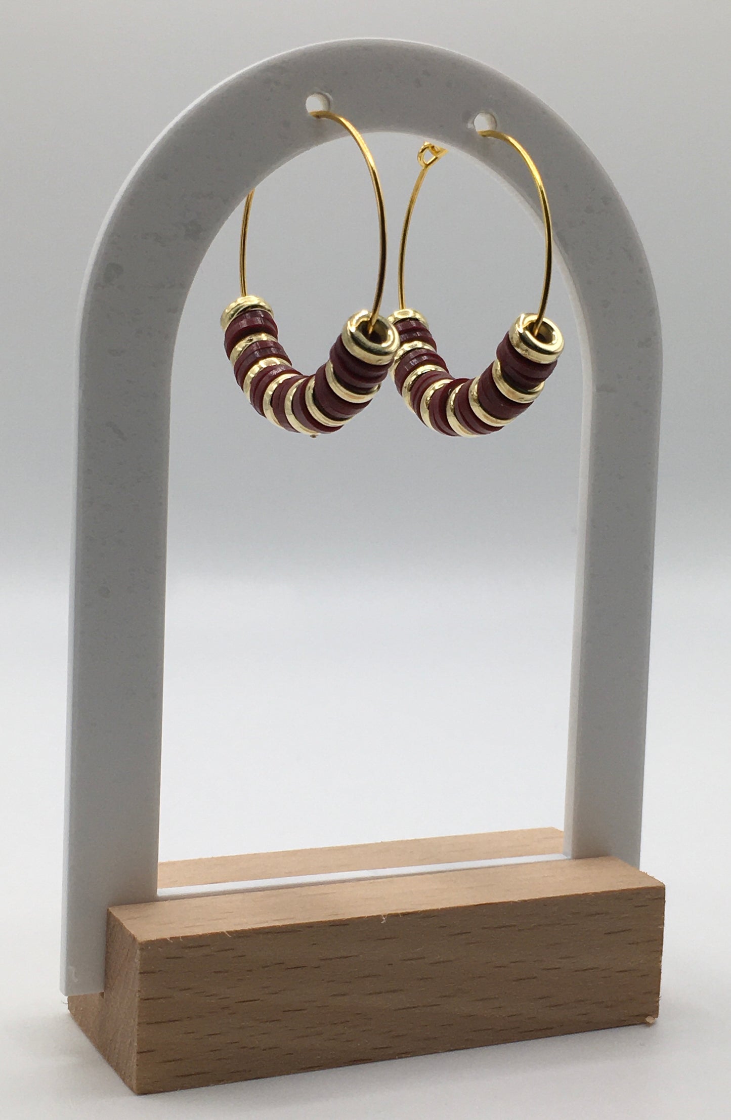 Gold Color Hoop Earring 24-0035