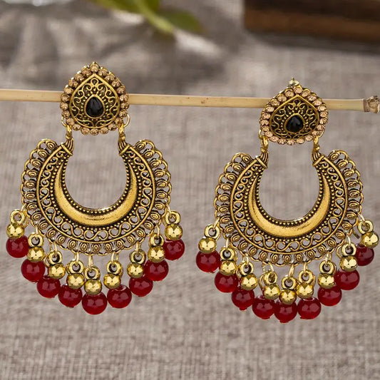 Lightweight Red Earrings